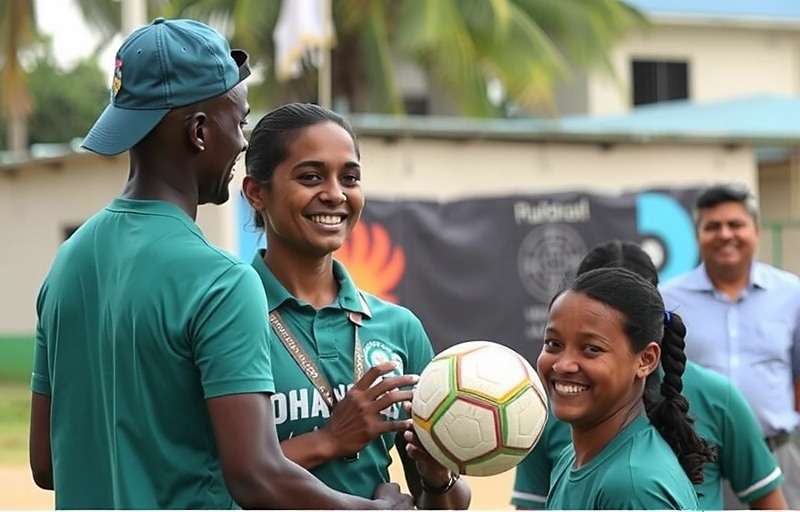 Calangute Champions Community Impact Calangute Champions community impact showing diverse players enjoying the game together